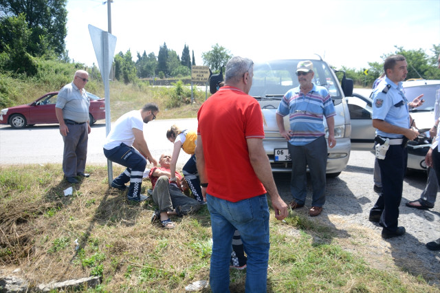 Akçakoca’da Trafik Kazası: 1 Yaralı