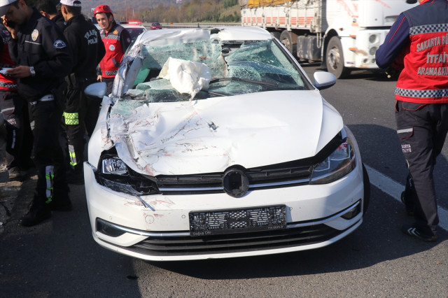 Anadolu Otoyolu’nda Trafik Kazası: 1 Yaralı