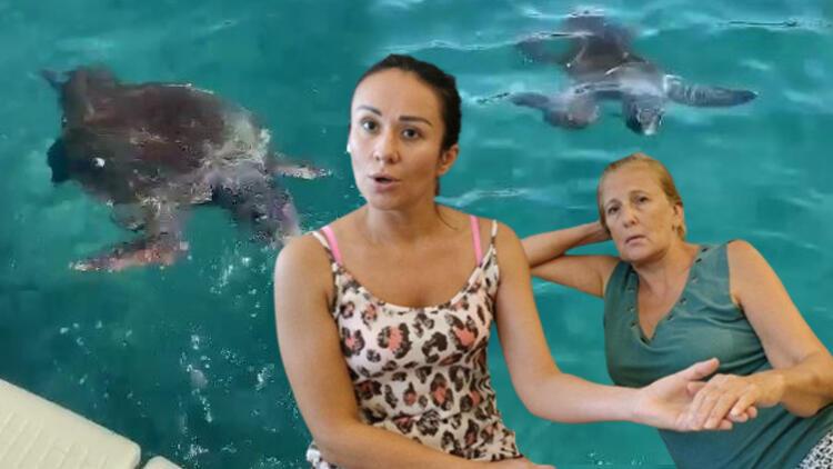 Antalya’da şoke eden olay! Rus kadın denizde caretta caretta tarafından kalçasından ısırıldı