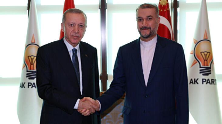 Cumhurbaşkanı Erdoğan, İranlı Bakanı kabul etti