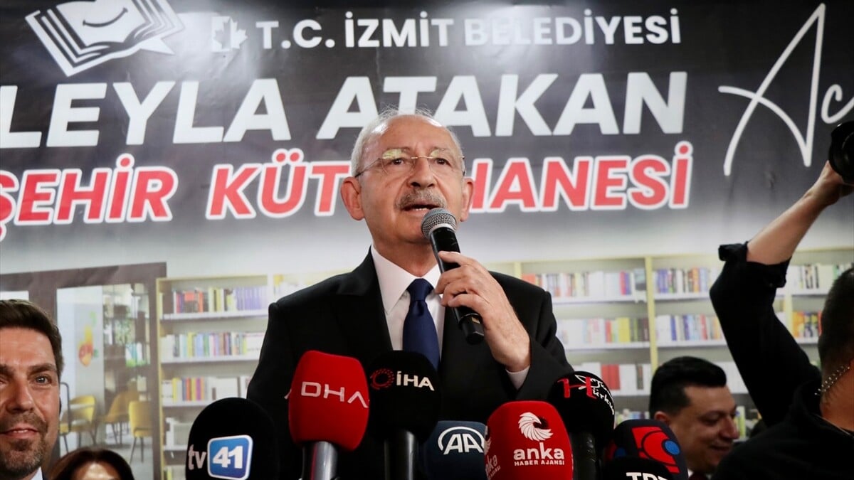Kemal Kılıçdaroğlu: Kütüphaneler, gençler için olağanüstü mekanlar