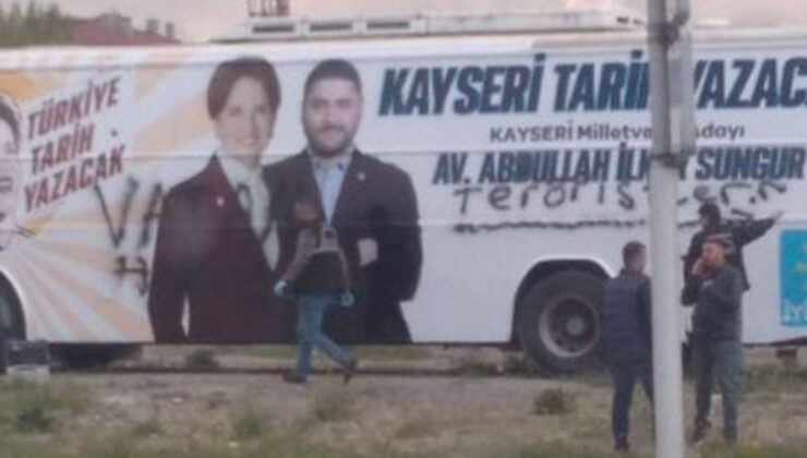 DÜZGÜN Parti Seçim Otobüsüne Yakışıksız Hücum