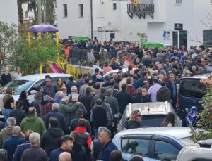 Miras tartışmasında öldürülen anne-oğul toprağa verildi
