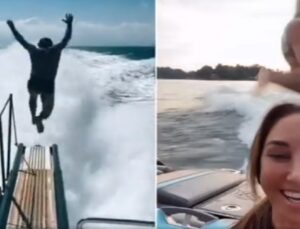 TikTok’ta Öldüren Akım! Tekneden Atlayan 4 Kişi Can Verdi!