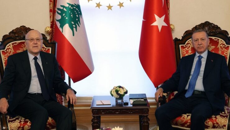 Erdoğan, Lübnan Başbakanı Mikati’yi Kabul Etti