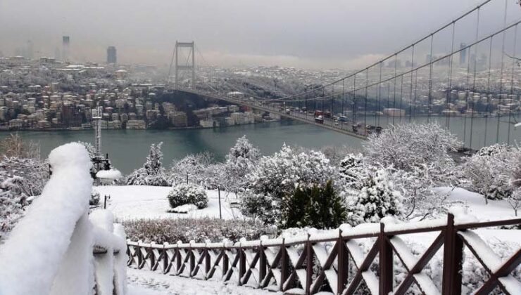 İstanbul’a kar geliyor