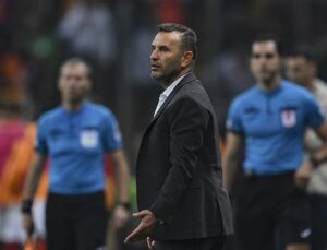 Okan Buruk’un  Fenerbahçe derbisi sonrası ropörtaj sırasında gösterdiği reaksiyon Bein Sports’u şaşırttı