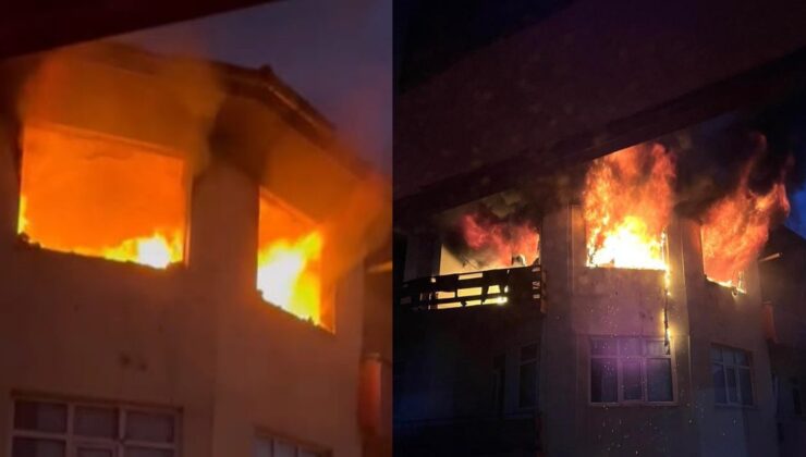 Sakarya’da Suriyeli Ailenin Oturduğu Konut Küle Döndü