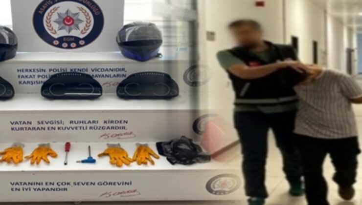 Arabalardan hayalet ekran çaldılar