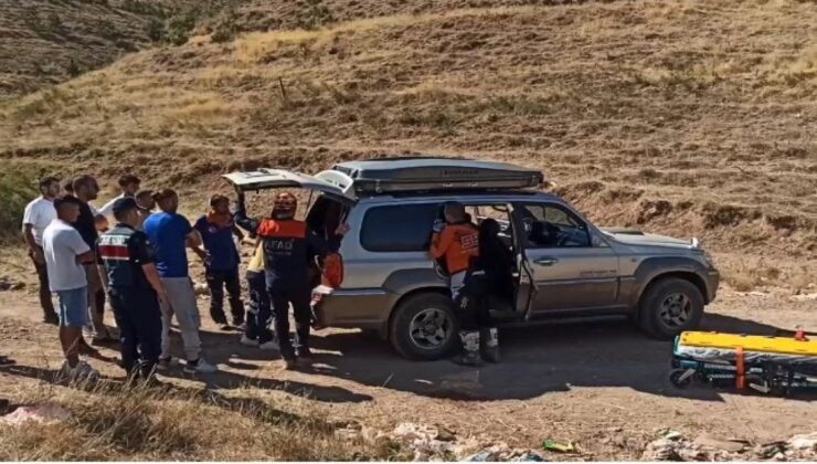 Dağ motosikletiyle gezerken vefatla burun buruna geldi!