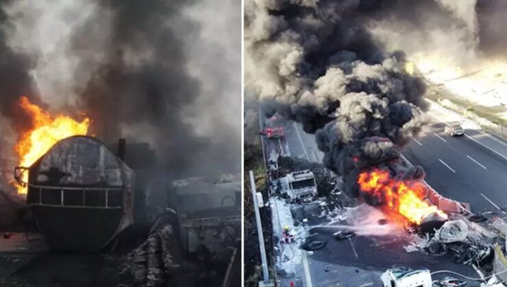 Feci kazada yakıt tankeri ve kamyon çarpıştı, 48 kişi hayatını kaybetti