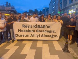 Günlerdir ayakta olan Artvinliler, tutuklanan Dursun Ali Koyuncu için yürüdü