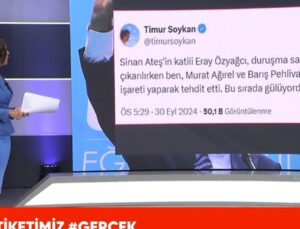 Sinan Ateş’in katili yargıçların gözü önünde gazetecilere ‘tetik’  işareti yaptı