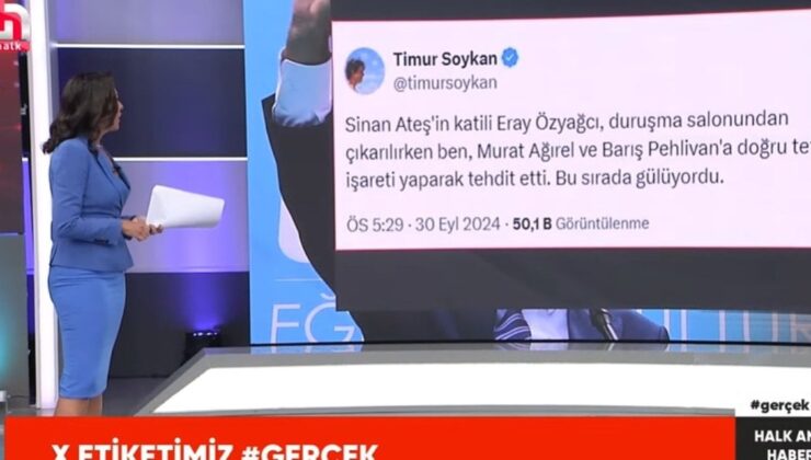 Sinan Ateş’in katili yargıçların gözü önünde gazetecilere ‘tetik’  işareti yaptı