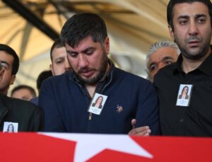 TUSAŞ terör atağında şehit düşen mühendis Zahide Güçlü Ekici son seyahatine uğurlandı