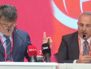 Voleybol Federasyonu seçiminde siyasi kavga. Vakıfbank Başkanı Fenerbahçeli yöneticiye müdahale etti