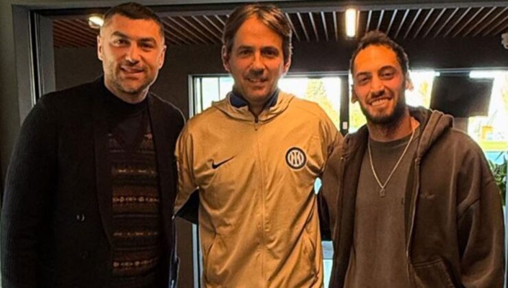 Burak Yılmaz Inter’i ziyaret etti