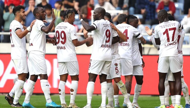 Hatayspor Gaziantep FK’yi geçti. Birinci galibiyetini aldı