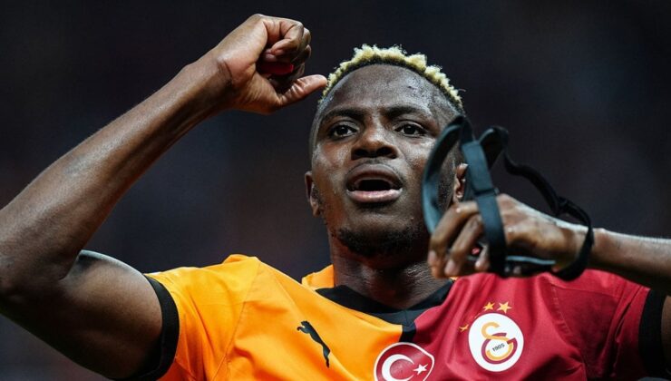 Osimhen Galatasaray taraftarına transfer kelamı verdi