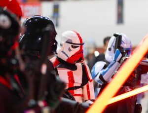 Star Wars hayranları sokaklara indi