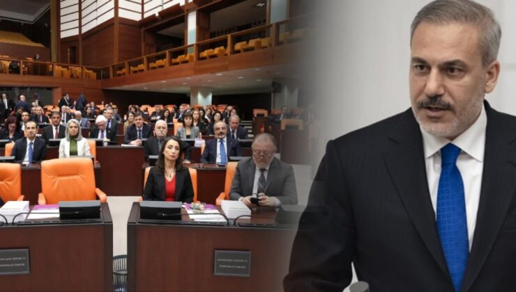 Hakan Fidan ile DEM Partililer Meclis’te atıştı. “Sizin için Suriye Kürtlerden, Kürtler de PKK’dan ibaret”