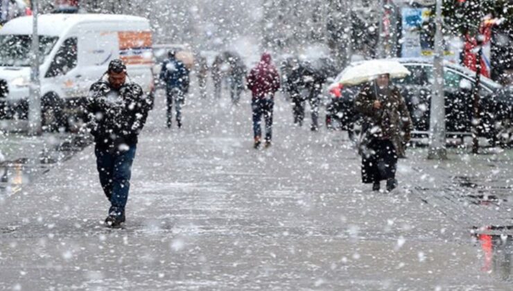 Meteoroloji vilayet il açıkladı. Sağanak ve kar yağışı geliyor