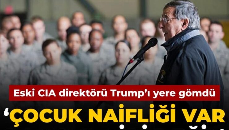 Eski CIA yöneticisi: Trump’ta çocuk naifliği var lider üzere değil