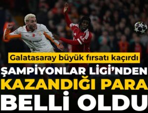 Galatasaray 12.5 milyon euroyu elinden kaçırdı