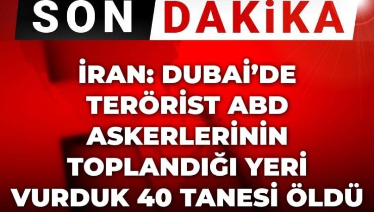 İran: Dubai’de terörist ABD askerlerinin toplandığı yeri vurduk 40 tanesi öldü
