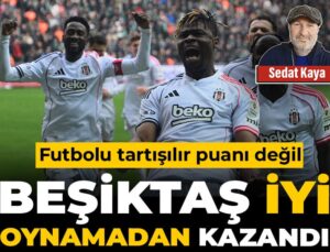 Kocaeli’de top var, çim var, forma var lakin futbol yok: Âlâ olmayan Beşiktaş kazandı