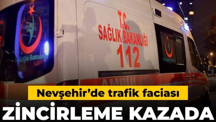 Nevşehir’de zincirleme kazada bir aileden 3 kişi hayatını kaybetti