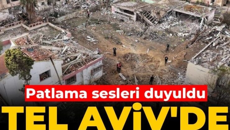 Son dakika | Tel Aviv’de İran füzesi alarmı! Patlama sesleri duyuldu
