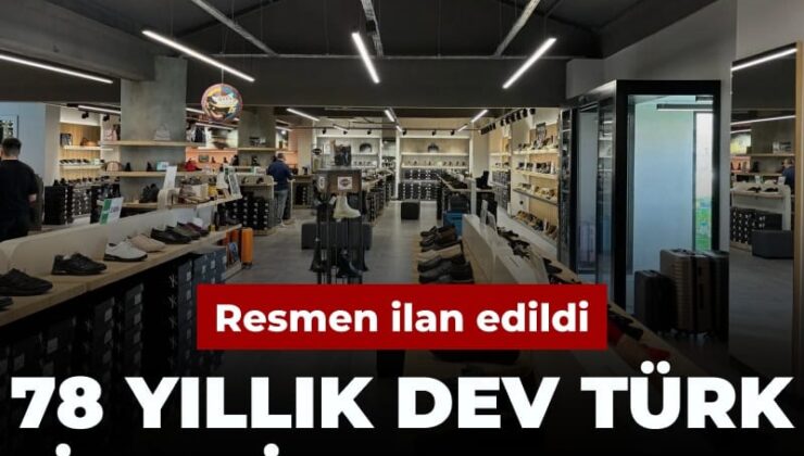 78 yıllık dev Türk şirketi başaramadı: Resmen ilan edildi