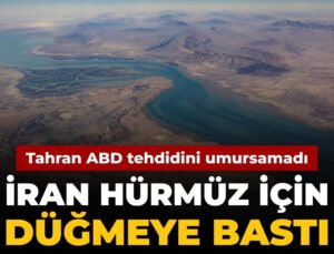 İran ABD tehdidini umursamadı Hürmüz için düğmeye bastı