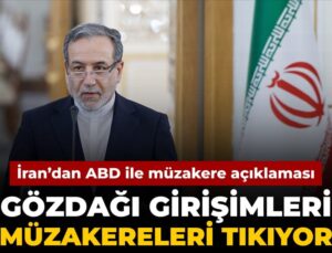 İran: ABD’nin gözdağı teşebbüsleri müzakereleri tıkıyor