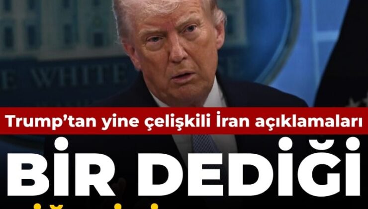 Trump’tan tekrar çelişkili İran açıklamaları