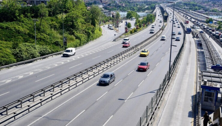 Bayram tatili İstanbul’a yaradı: Trafik yoğunluğu haritası yemyeşil
