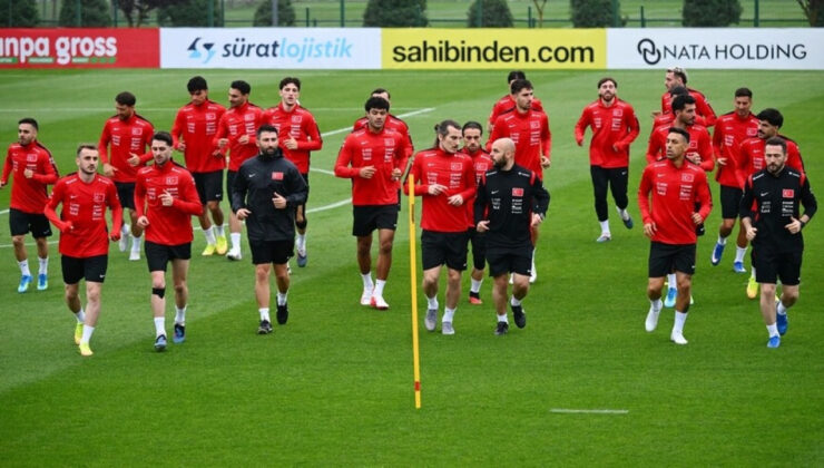 Ulusal ekip ABD maçı hazırlıklarını tamamladı