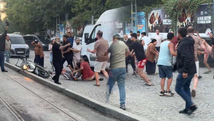 Bir yol verme hengamesinden 86 kabahat kaydı çıktı! İki araç dolusu hatalı trafikte karşılaştı