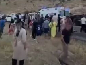 Mardin’de yürek yakan kaza: 2 yaşındaki bebek öldü 4 çocuk yaralandı